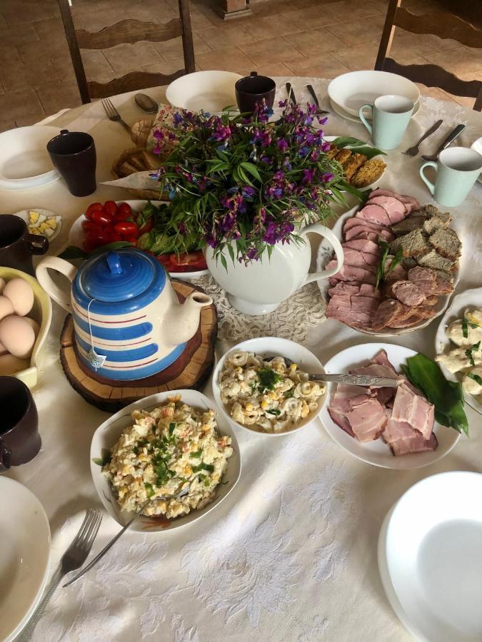 Modryna Ranczo Bed & Breakfast Krasiczyn Eksteriør bilde